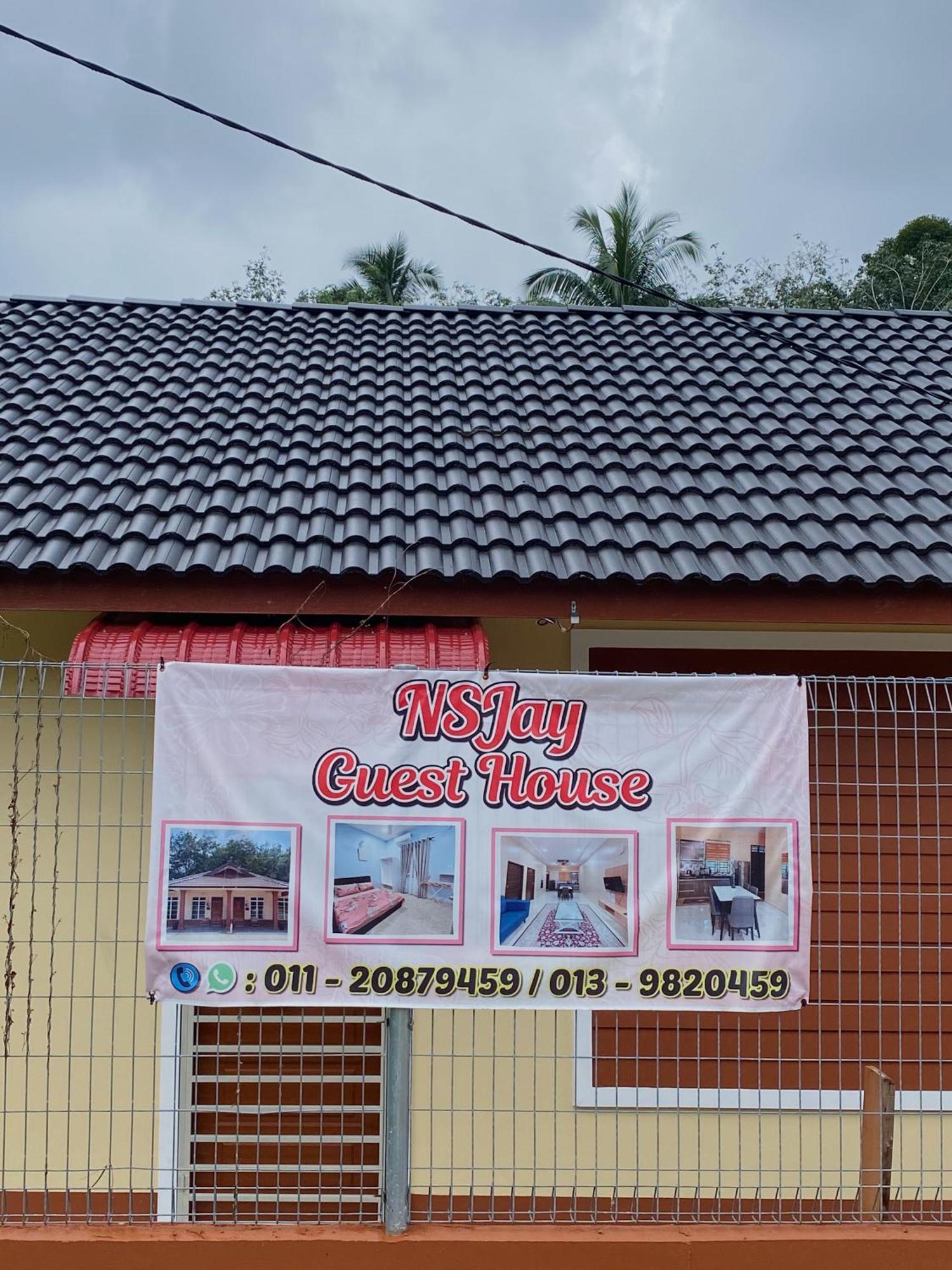 Nsjay Guest House Kampong Gong Balai Ngoại thất bức ảnh